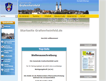 Tablet Screenshot of grafenrheinfeld.de